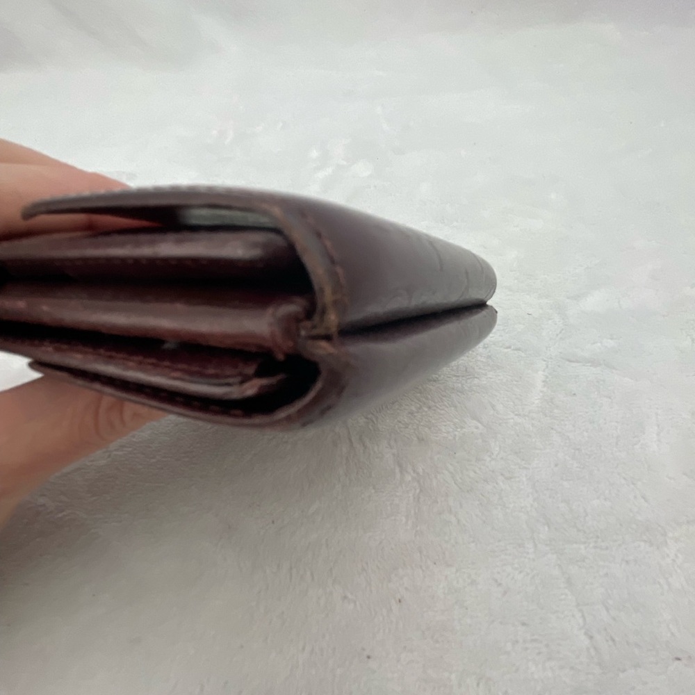 Louis Vuitton Maroon Monogram Wallet - Picture 9 of 14